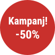 Kampanj! 50% rabatt!